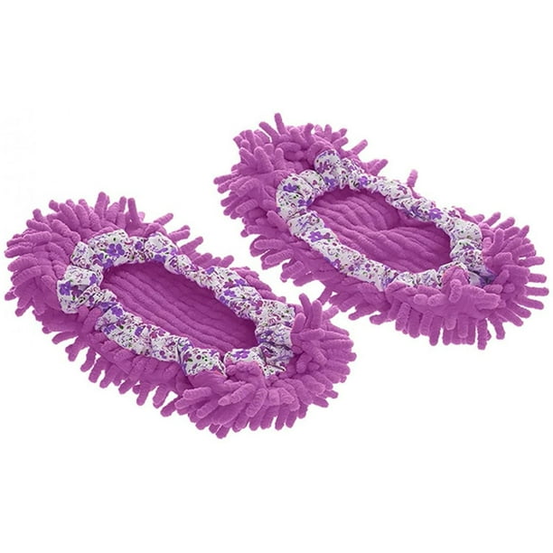 Washable Mops Socks,Floor Cleaning Mop Slippers Removable Shoe Covers