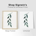 thumbnail image 5 of PixonSign Frameless Wall Art Pastel Watercolor Teal Green Braches, Set of 4 Forest Plant Wall Decor Arts, Floral Botanical Wall Décor, Adhesive Canvas Poster, Modern Home Artwork - 11"x14", 5 of 5