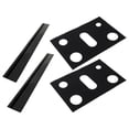 thumbnail image 1 of HONMEET Stove Countertop Gap Covers Stovetop Protector Covers Black PTFE Protective 1 Set, 1 of 8