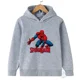 thumbnail image 2 of Sudadera con capucha de SpiderMan para niños, ropa para niñas y niños, ropa de moda para bebés, camisetas deportivas cálidas de otoño, regalo para la vuelta al cole, 2 of 5