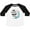 Baseball White and Black, variant on My Oma Loves Me Girls Girls Toddler T-Shirt