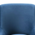 thumbnail image 6 of TOV Furniture Beatrix Black Velvet Office Swivel Chair with Gold Steel Base, 6 of 11