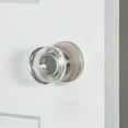 thumbnail image 3 of Viaggio 624638 Circolo Solid Brass Non-Turning One-Sided Dummy Door Knob - Black, 3 of 7
