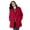 Classic Red, variant on Plus Size Wool-Blend Double-Breasted Peacoat