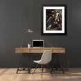 thumbnail image 4 of Francesco Solimena 19x24 Black Modern Framed Museum Art Print Titled - The Risen Christ Appearing to the Virgin (C. 1708), 4 of 5