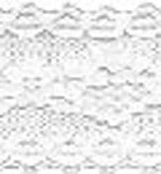 (3 pack) Wrights 1 3/4" White Lace Hem Facing, 3 yd