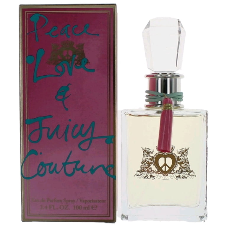 新品ジューシー　クチュール　ピース・ラブ&ジューシークチュール　オーデパルファム Juicy Couture, Fragrance, PEACE and LOVE 3.4 EDP SP, Floral Citrus