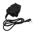 thumbnail image 1 of Cable adaptador PTT para auriculares de walkie-talkie con cabezal K para radio bidireccional RETEVIS Kenwood BAOFENG, 1 of 10