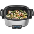 thumbnail image 5 of Cuisinart Cook Central 6 qt Slow Cooker-Crock Stainless Steel, 5 of 10