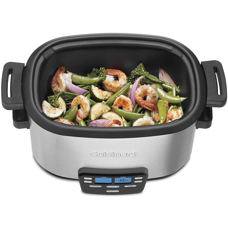 Cuisinart 4 Quart 3-In-1 Cook Central Multi-Cooker, Slow Cooker, Steam —  Beach Camera