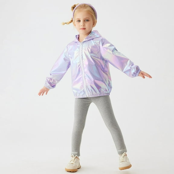 Kids Boys Clothes Wind Breaker Hoodie Zip Up Boys Lightweight Jacket Fall Coat Kids Trendy Clothes 6-7 Years