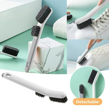 

Soft Brush And Hard Brush Combination Shoe Brush Detachable Household Shoe Washing Brush Soft Hair Laundry Brush Small White Shoe Collar Cleaning Brush Ammonia Resign Once And Done Upholstery Solution