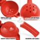 thumbnail image 3 of Exprimidor de limón de metal premium, exprimidor de cítricos, prensa manual para extraer la mayor cantidad de jugo - Rojo, 3 of 5