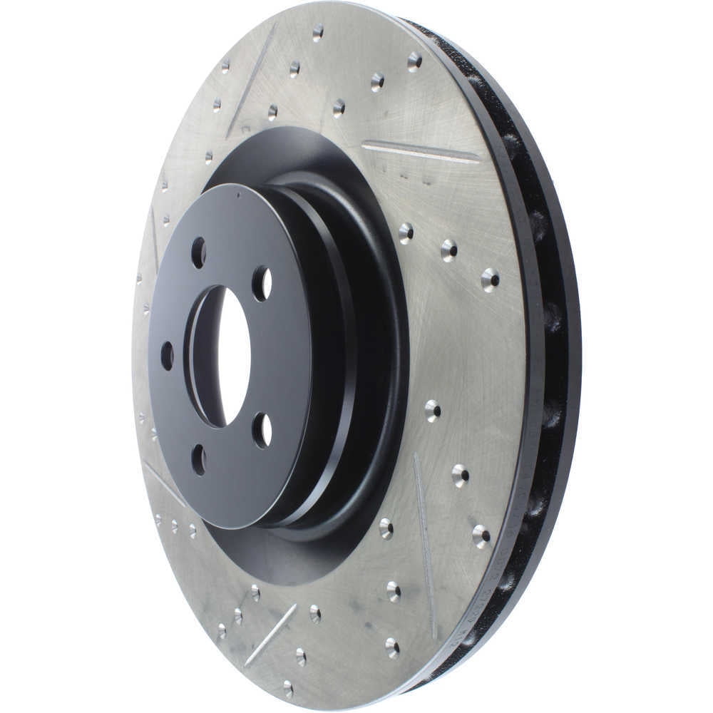 StopTech SportStop 06-09 Chrysler SRT-8 Front Right Drilled & Slotted Rotor Fits select: 2015-2022 DODGE CHALLENGER, 2020-2022 DODGE CHARGER