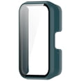 thumbnail image 1 of For Samsung Galaxy Fit 3 Strap / Case Tempered Glass Screen Protector Plating Cover Case Silicone Band 13 PC pine green For Samsung Fit 3, 1 of 5