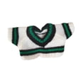 thumbnail image 3 of Ropa para muñecos de peluche de 20 cm, accesorios para animales de peluche, cómoda y elegante, para hacer tú mismo. Cuello en V verde blanco, 3 of 7