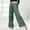 Army Green, variant on ZZwxWA Womens Elegant Flowy Ribbon Long Palazzo Pants Summer Casual Solid High Waisted Wide Leg Yoga Lounge Beach Trousers