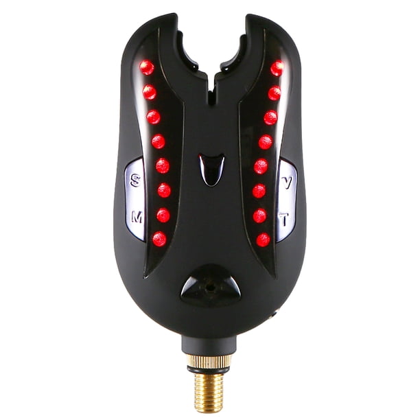 Alarmas de mordida Alarma de pesca de pesca Kit de alerta de sonido Indicador de alarma de pesca Led Lixada Alarmas de mordida