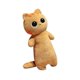 thumbnail image 1 of Cartoon Cat Doll Cute Plushie Plush Soft Cat Animal Toys Body Black Stuffed Plushies Cartoon, 1 of 4