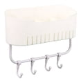 thumbnail image 1 of MesaSe Shower Shelf Keep Tidy Quick Drain Design Practical Washing Tool Draining Storage Shelf Bathroom Accessories, 1 of 5