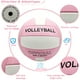thumbnail image 4 of Voleibol Stavanicen oficial, talla 5, rosa y blanco, 260 g, 4 of 7