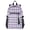 Purple Gingham, variant on JIALIOU 14" Laptop Backpack Waterproof Airline Approved Stylish Casual Daypack for Travel Business College Work, Pied De Poule Pattern