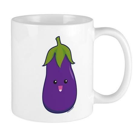 

CafePress - Eggplant Mug - Ceramic Coffee Tea Novelty Mug Cup 11 oz