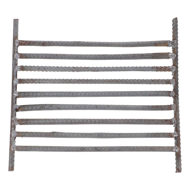 SEWACC Fire Pit Grate Round Steel Heat Resistant For Homeowners 1Pack