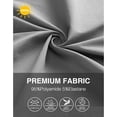 thumbnail image 6 of PULI Men’s Golf Shorts Relaxed Fit Stretch Dress Quick-Dry Waterproof Lightweight Travel Casual Shorts 5" Inseam, 6 of 7