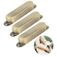 thumbnail image 4 of 3Pcs Guitar Pickup Shell, Single No Hole Brass Closed Pickup Cover Replacement for Electric Guitars, 4 of 8