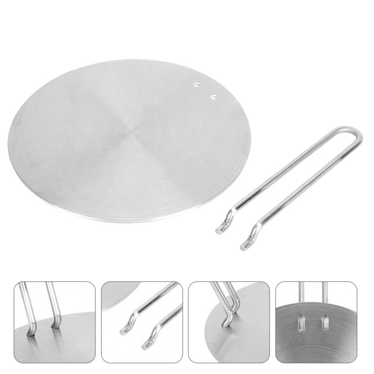 23cm Induction Cooker Thermal Guide Plate,Induction Cooktop Converter Disk  Stainless Steel Plate Cookware For Magnetic