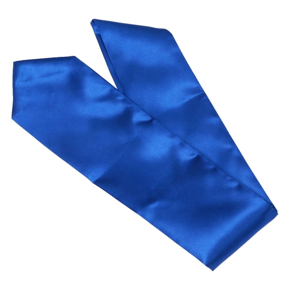 PENIKOKO 1Pc Blue Graduation Stole Satin Cloth Durable Unisex Choir Stole Decorative Accessory