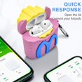 thumbnail image 4 of Funda protectora de silicona para Airpods 1 y 2, funda de silicona suave para Airpods Box, bonita funda protectora suave para Airpod con llavero de patatas fritas JAMW Sencillez, 4 of 5
