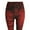 Red, variant on MIASHUI Women's Colorful Ultra Stretch Slim Fit Ankle Leggings Comfy Pant For Casual Wear And Comfortable Tights Hot Pink,S