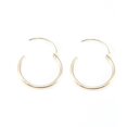 thumbnail image 4 of Hinged Hoop Earring Vintage Look Gold Plated 22G Perfect for Nose, Cartilage, 4 of 6