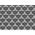 thumbnail image 1 of Ahgly Company Machine Washable Indoor Rectangle Transitional Dark Gray Area Rugs, 4' x 6', 1 of 7