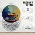 thumbnail image 2 of 4 PCS Pot Holders for Kitchen,Potholders Sets with Hook for Oven,Cooking,Baking,Cozy Graceful Retro Coffee Cup Breakfast Picture, 2 of 7