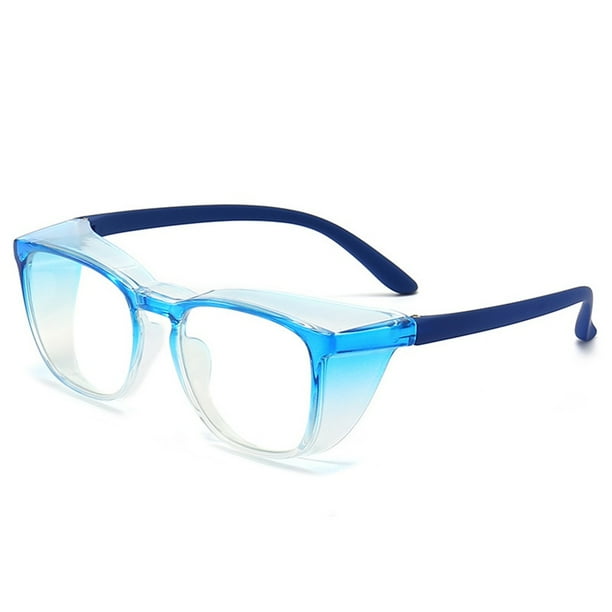 LONGZHUAN para ninos Anti niebla A prueba de polvo Gafas de bloqueo de luz azul Lentes de seguridad Gafas protectoras para los ojos Anti polen Gafas de proteccion Anti saliva Gafas para ninos Multicol