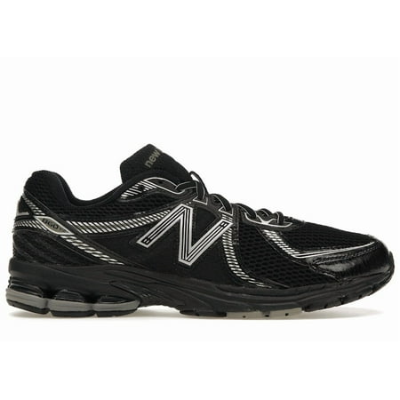 New Balance Men's 860v2 Black Silver, from StockX