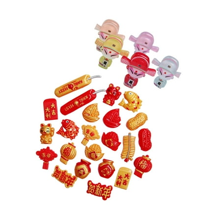 

Mobile Accessories 30Pcs Handmade Mobile Phone Accessories Spring Festive DIY Beads Creative Decoration Mixed Color