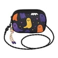 thumbnail image 2 of FORMRS Mini Crossbody Bag for Women Adjustable Rope Shoulder Casual Phone Purse, Halloween Colorful Ghosts, 2 of 7