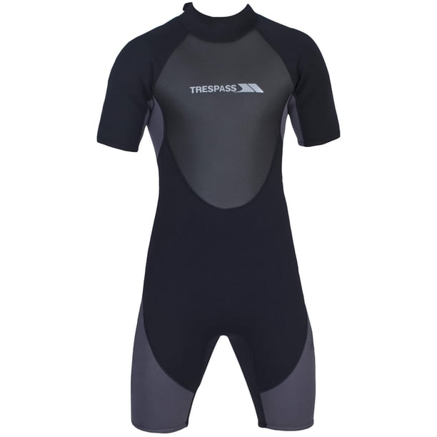 Trespass Scuba - Traje de Neopreno Corto para Hombre (Negro) Trespass UTTP251_black