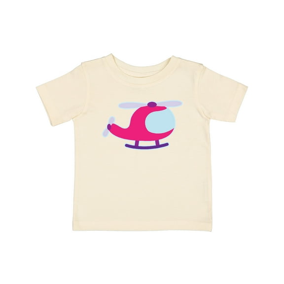 Inktastic Helicopter Pink Girls Girls Baby T-Shirt