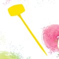 thumbnail image 2 of 10pcs Waterproof Plant Labels Nursery Garden Tags Markers Garden Insert Tag Re-usable Plant Labels Size L (Yellow), 2 of 6