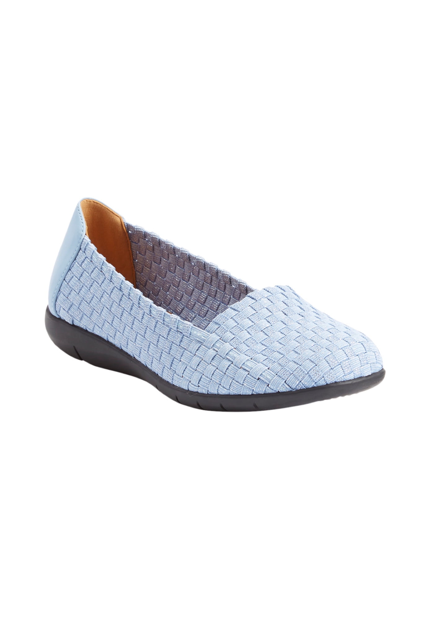 Comfortview Women's Wide Width The Bethany Flat Shoes - Walmart.com