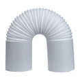 thumbnail image 1 of BRIGHTFUFU Manguera de escape universal extra larga Aire acondicionado Manguera de escape Manguera de escape telescópica práctica para Home Hotel (130 mm x 1,5 m), 1 of 7