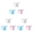 thumbnail image 1 of Jarra Medidora de Plástico Transparente Yuarrent Juego de Cocina 150ml 300ml 600ml, 1 of 6