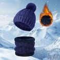 thumbnail image 1 of Women's Winter Warm Hat And Neck With Thick Velvet For Cold And Cycling, 1 of 5