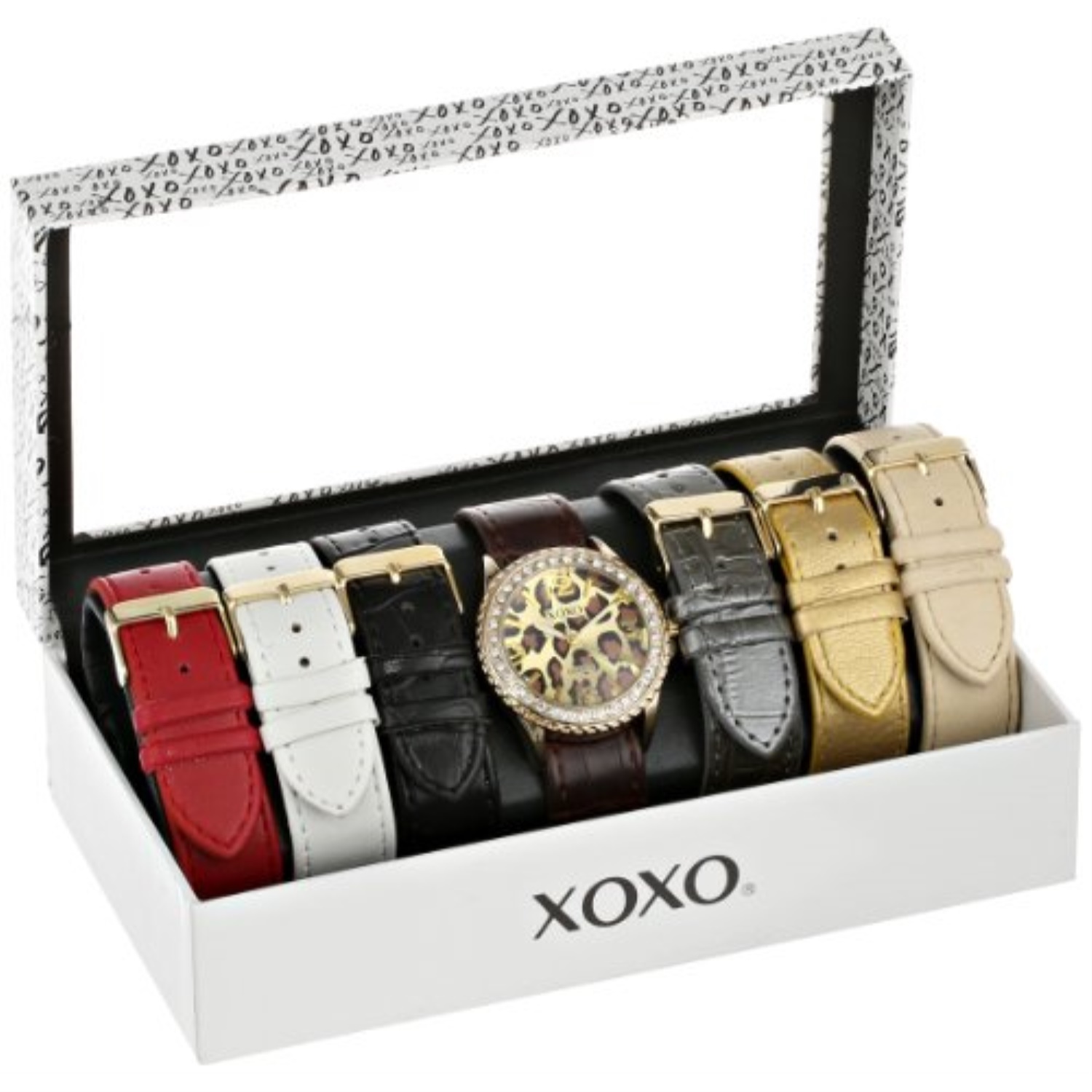 xoxo women's xo9066 analog display analog quartz black watch - Walmart.com