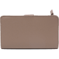 thumbnail image 2 of Women Bonded Genuine LEATHER Tab Clutch Fat Mundi WALLET RFID Ladies ID Card Slots Zippers t710l Tan, 2 of 6